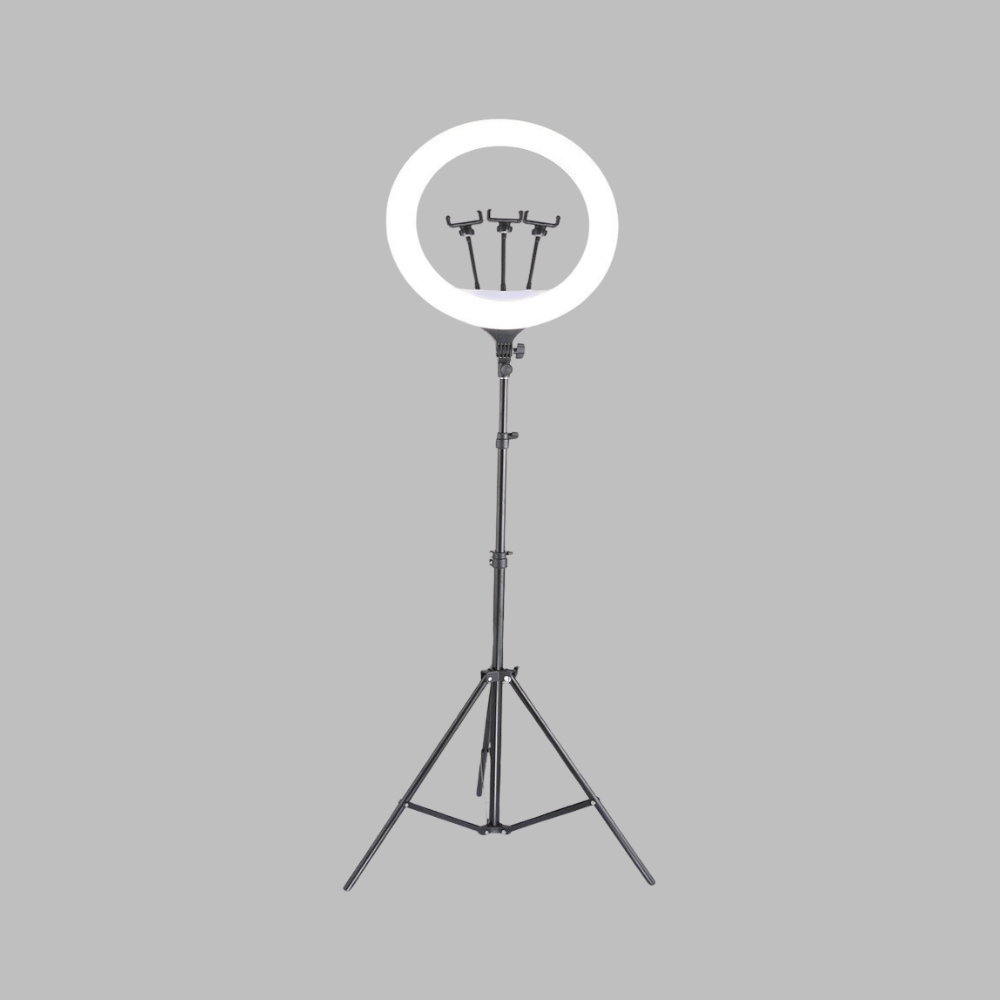 3 Colour 18 Inch LED Ring Light - Large - magnumtattoosupplies