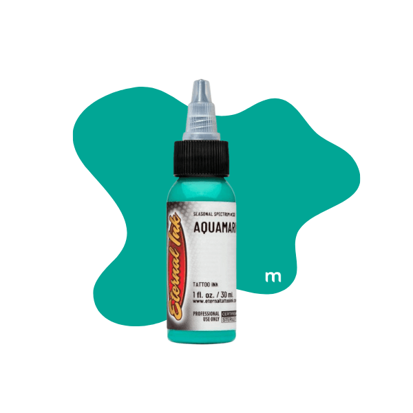 Eternal Chukes Ink - Aquamarine (1oz) - magnumtattoosupplies