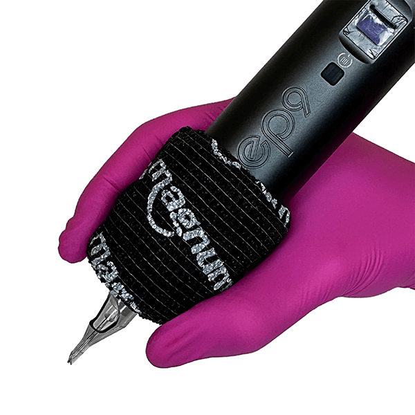 Magnum Cohesive Grip Wrap – Black - magnumtattoosupplies