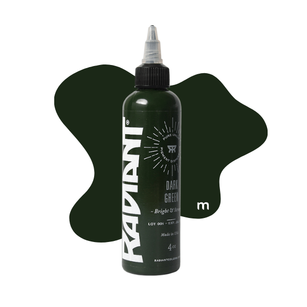 Radiant Ink - Dark Green - magnumtattoosupplies