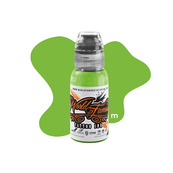 1oz World Famous Ink - All Colours - magnumtattoosupplies