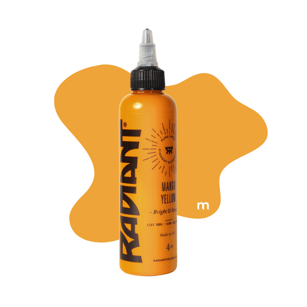 Radiant Ink - Mango Yellow - magnumtattoosupplies