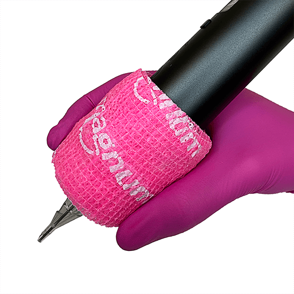 Magnum Cohesive Grip Wrap – Pink - magnumtattoosupplies