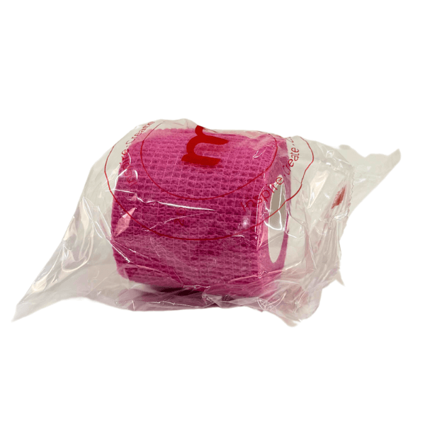 Magnum Cohesive Grip Wrap – Pink Paw Print - magnumtattoosupplies