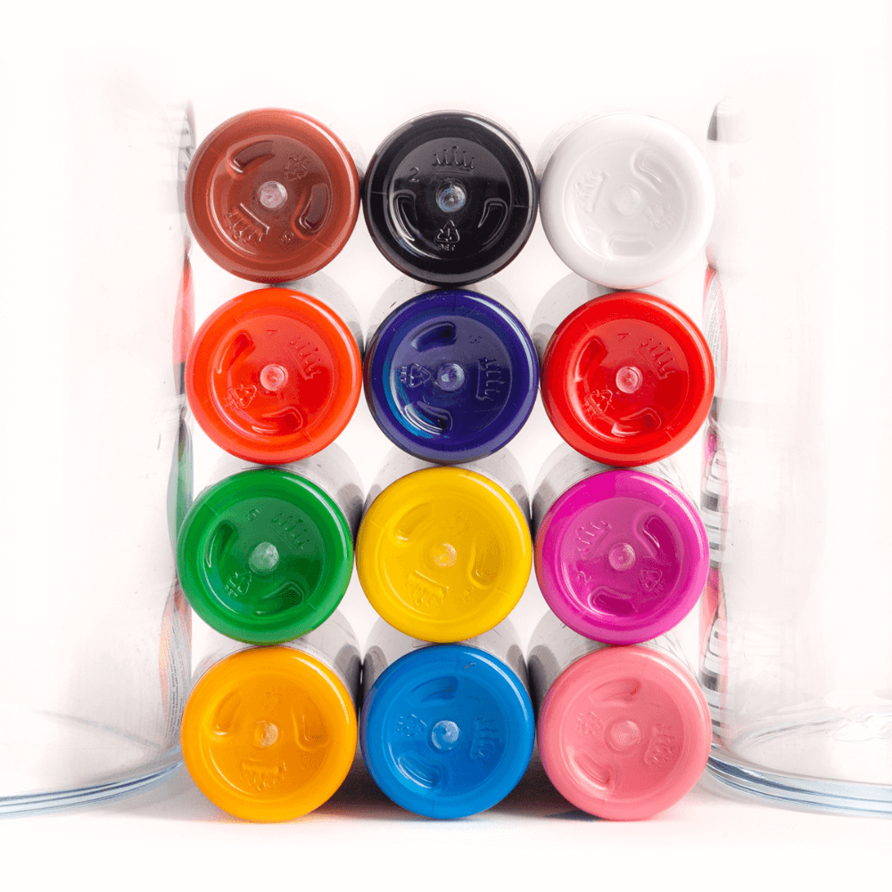 Solid Ink - 12 Colour Set (1oz) - magnumtattoosupplies