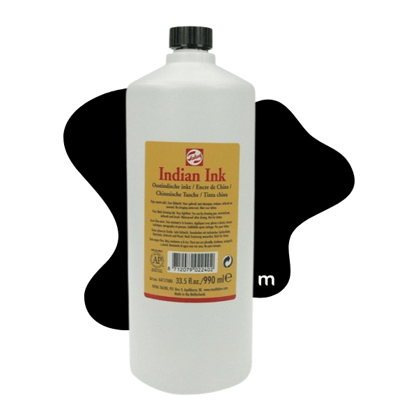 Talens Indian Ink - Black (990ml)