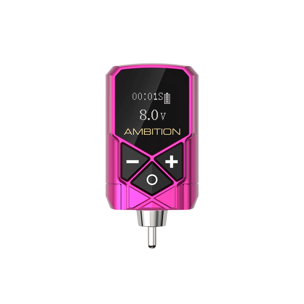 Ambition Kuark RCA Wireless Power Supply - Long - magnumtattoosupplies