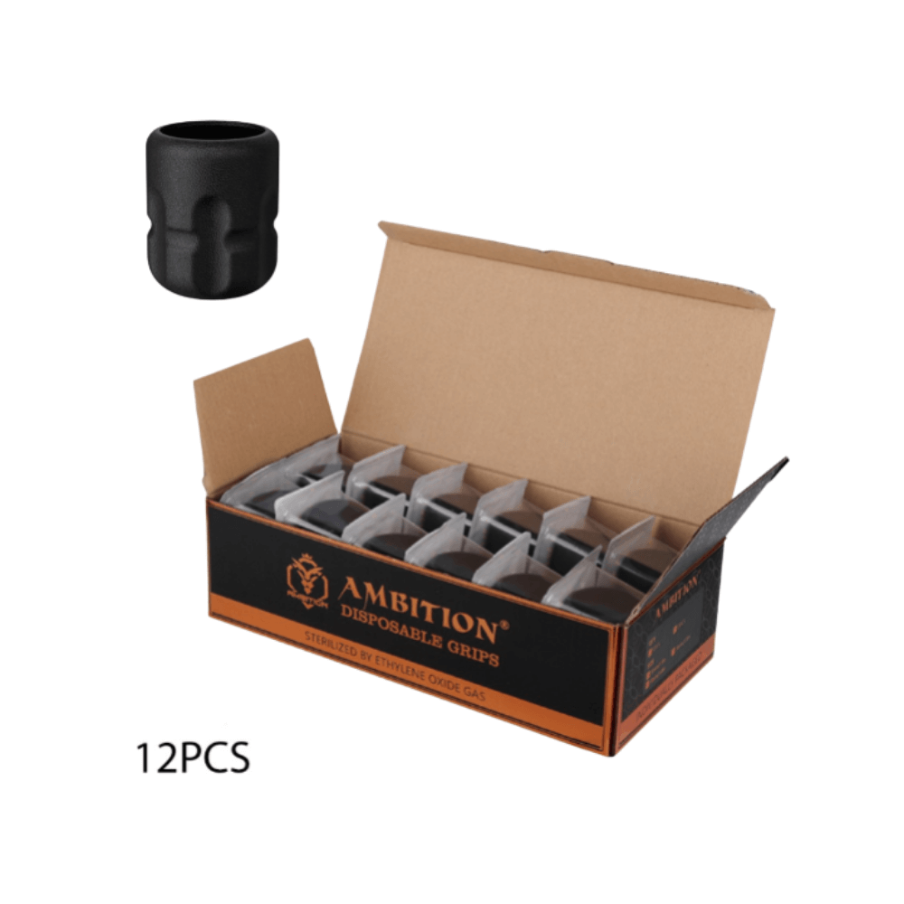 Ambition Soldier P2 Disposable Tattoo Grips (12pcs)