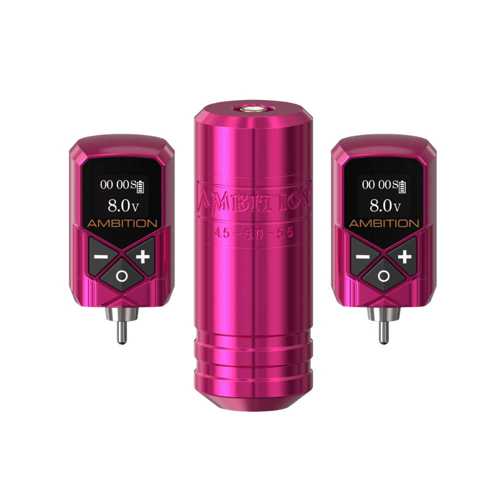 Ambition Torped Wireless Tattoo Machine - 2x Batteries