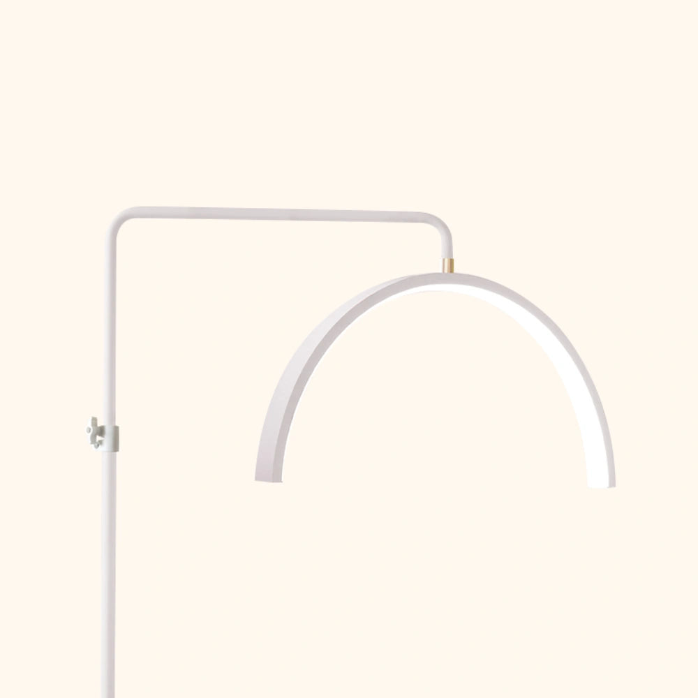 Atlas Shadowless Half Moon Studio Floor Lamp