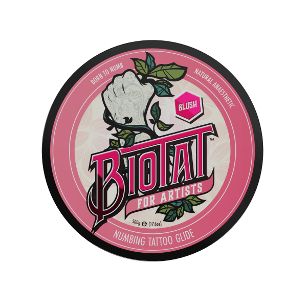 Biotat Numbing Blush Tattoo Glide - 500g - magnumtattoosupplies