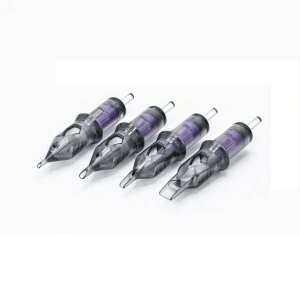 Bishop Da Vinci V2 Cartridges tattoo needles available from Magnum Tattoo Supplies - side view