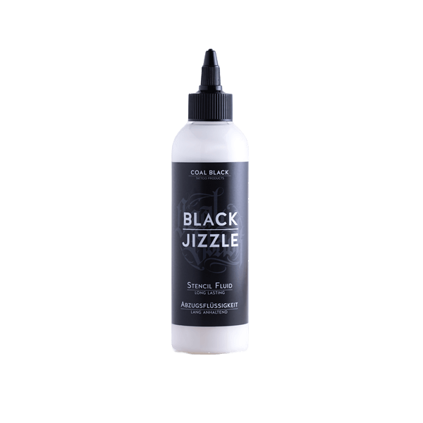 Coal Black - Black Jizzle Stencil Fluid (200ml)