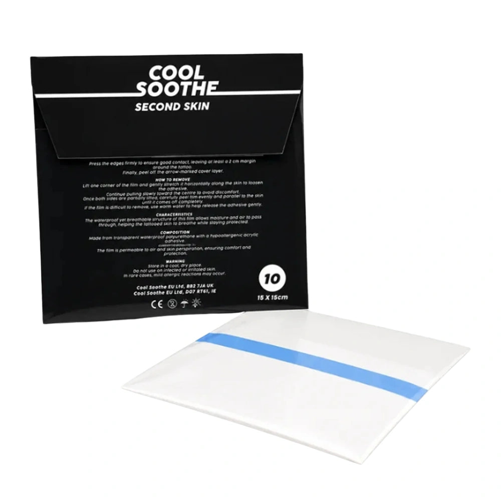 Cool Soothe Second Skin Pre-Cut Sheets - 15cm x 15cm (Pack of 10)