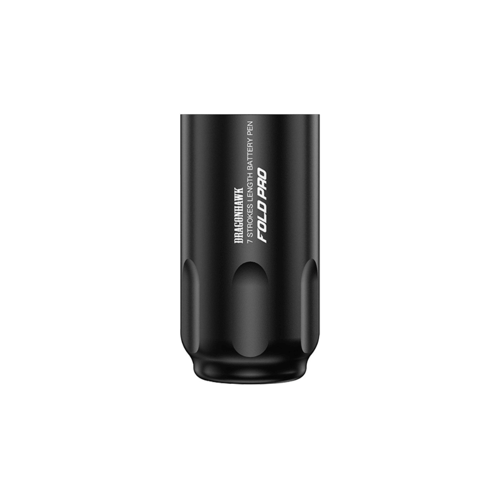 Dragonhawk Fold Pro original replacement grip, machine accessories, by Dragonhawk from Magnum Tattoo Supplies - black view