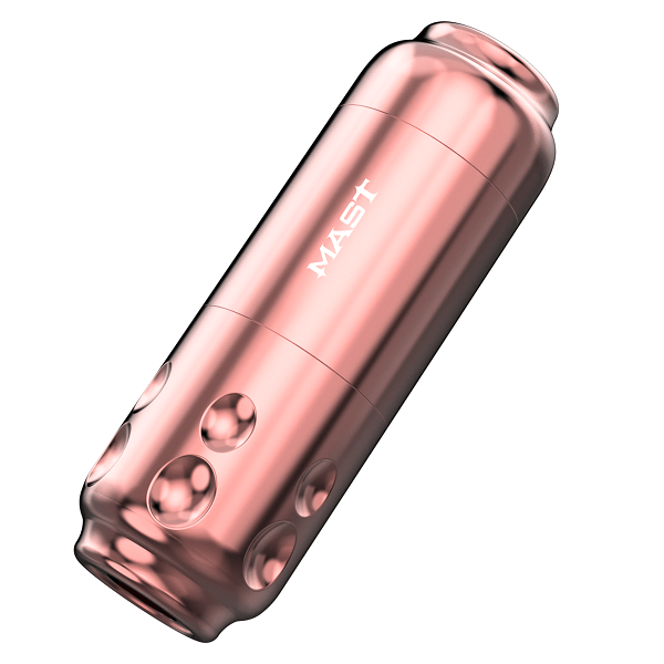 Dragonhawk Mast Sensor pen 4.0mm in tattoo machines, available from Magnum Tattoo Supplies - rose gold side view