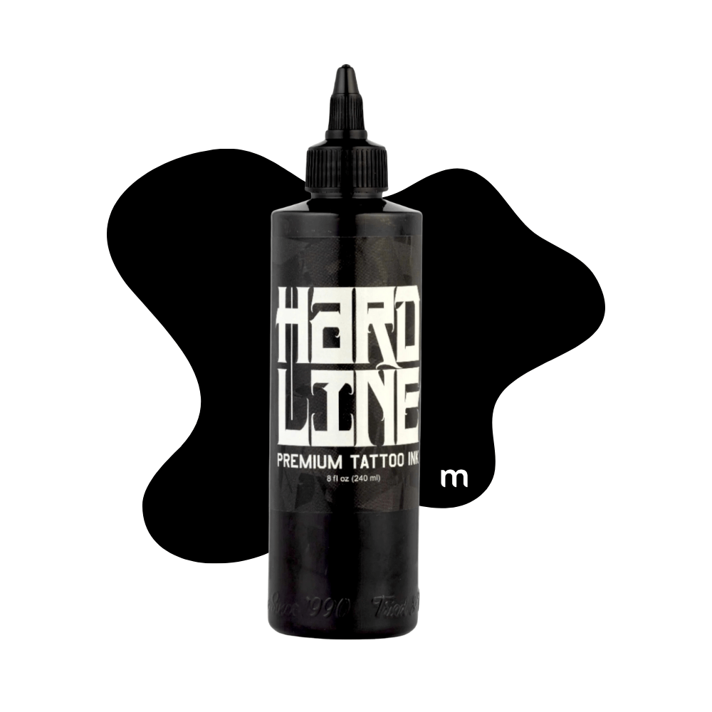Dynamic Black HardLine Tattoo Ink (8oz) from Dynamic Inks collection by Dynamic Ink available from Magnum Tattoo Supplies