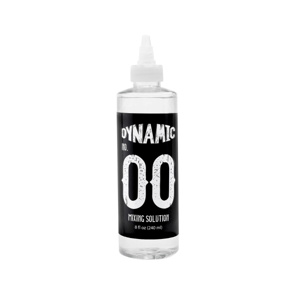 Dynamic Mixing Solution 240ml (8oz) available from Magnum Tattoo Supplies - front view