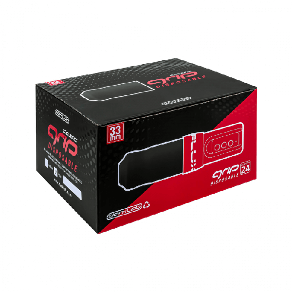 Box of 24 FK Irons Black Foam Disposable Grips (Classic) - magnumtattoosupplies