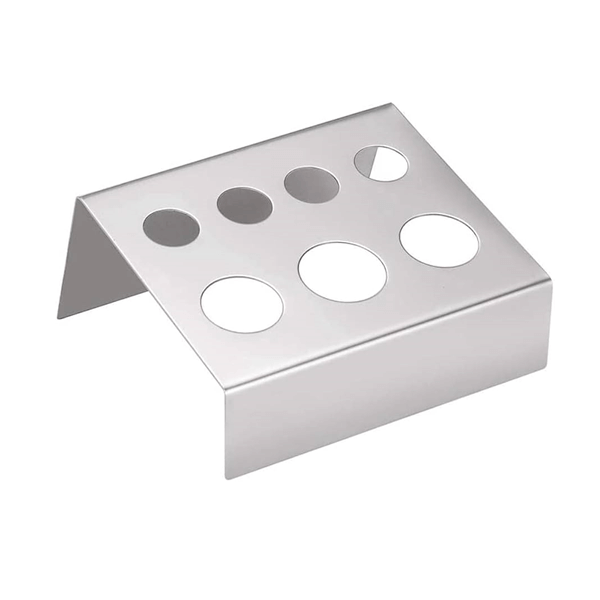 Stainless Steel Ink Cup Holder Stand - 7 Holes