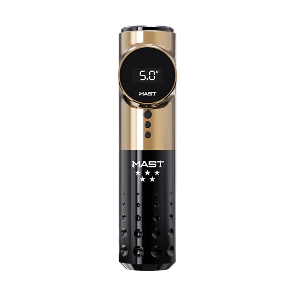Mast Archer 5 Star Series Pro wireless pen tattoo machine in tattoo machines, by Mast - side view