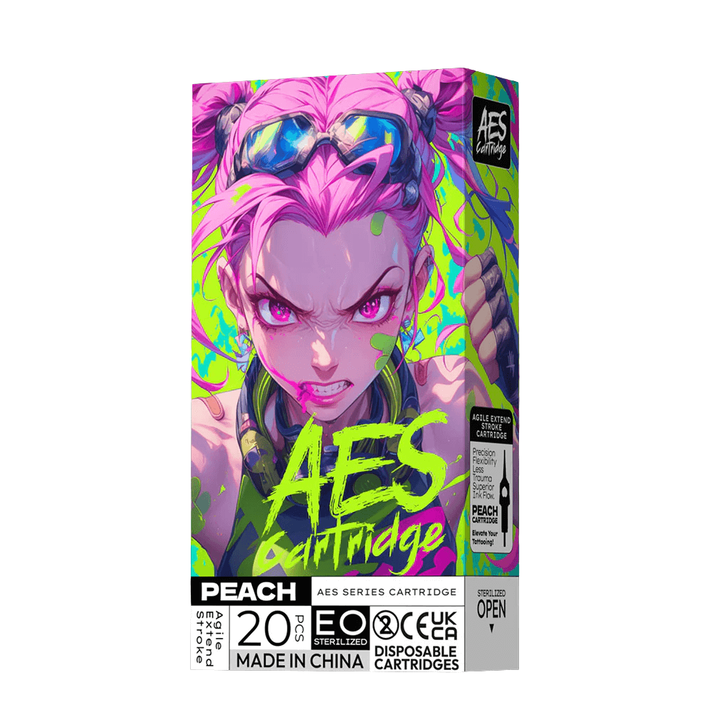 Peach AES PMU Cartridges - All Configurations - magnumtattoosupplies