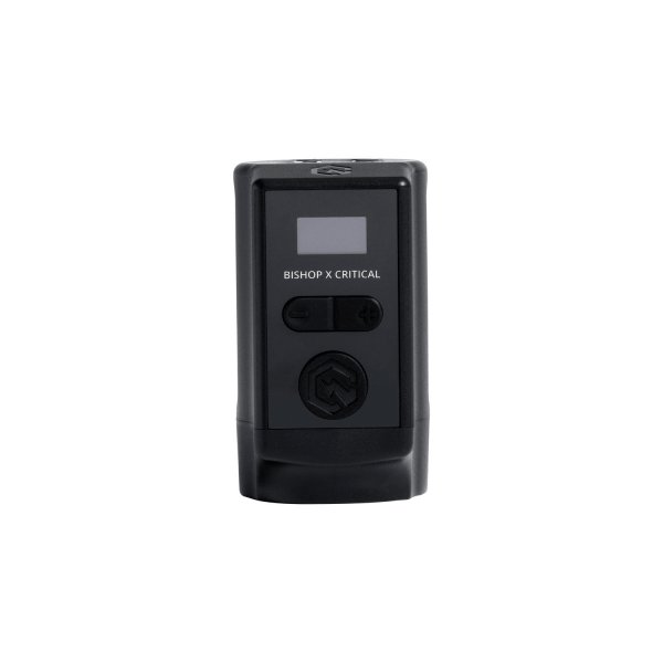 Bishop X Critical Battery Packs in Power Supplies & Battery Packs collection available from Magnum tattoo Supplies - side view