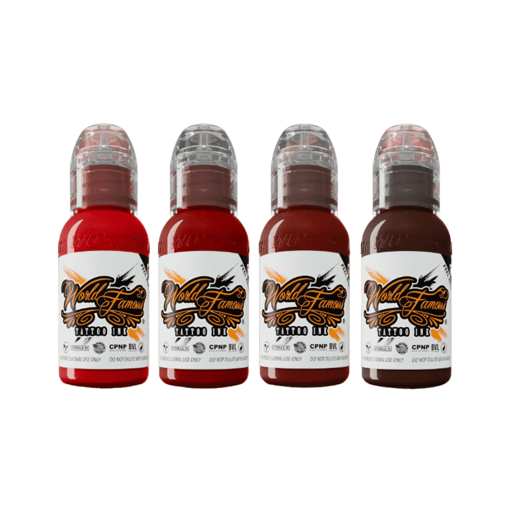 World Famous Ink - Maks Kornev's Blood Colour Set 30ml (1oz)