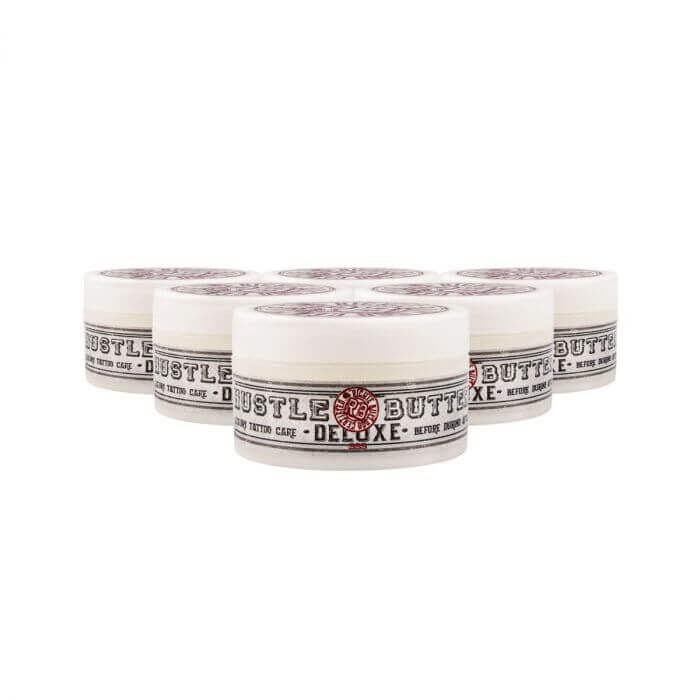 Hustle Butter Deluxe Organic Tattoo Care Tub 150ml - magnumtattoosupplies