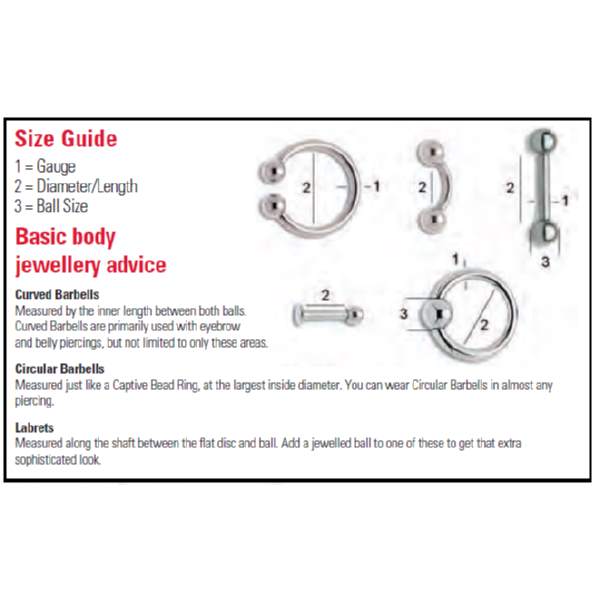 SS Labret Stud - magnumtattoosupplies