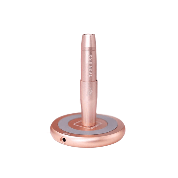 AVA Soulnova Permanent Makeup Kit available from Magnum Tattoo Supplies UK - front view of pen stand