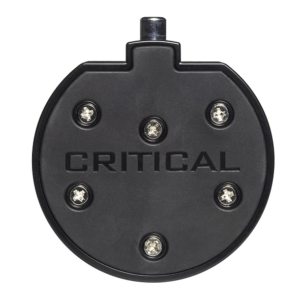 Critical Atom Foot Switch tattoo power supply pedal available from Magnum Tattoo Supplies UK - rear connector view