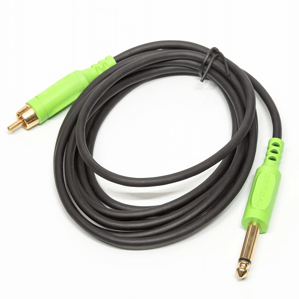 Critical Magnetic RCA Cord - Straight - magnumtattoosupplies