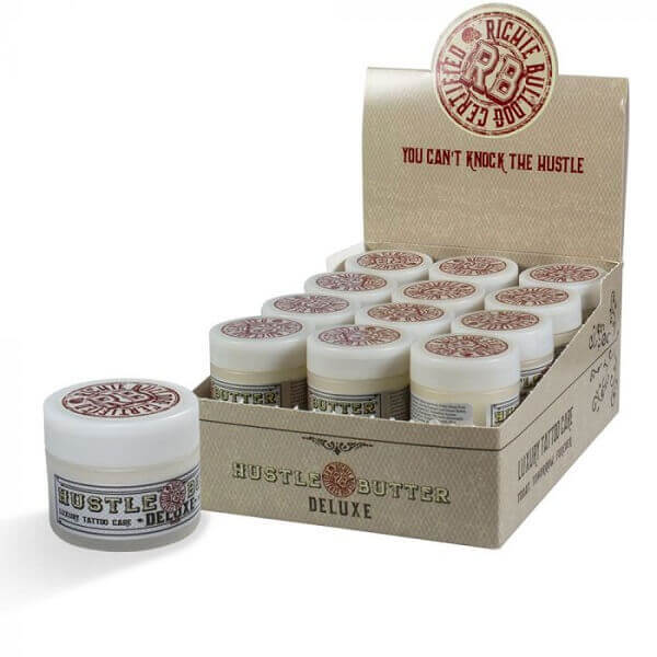 Hustle Butter Deluxe Tub "The Ones" Organic Tattoo Care 30ml - magnumtattoosupplies