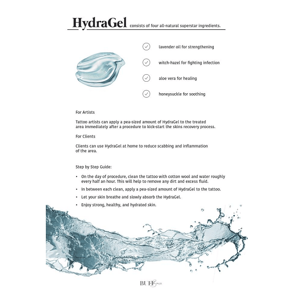 Buff Browz Hydragel Client Size - 10ml (Pack of 10)