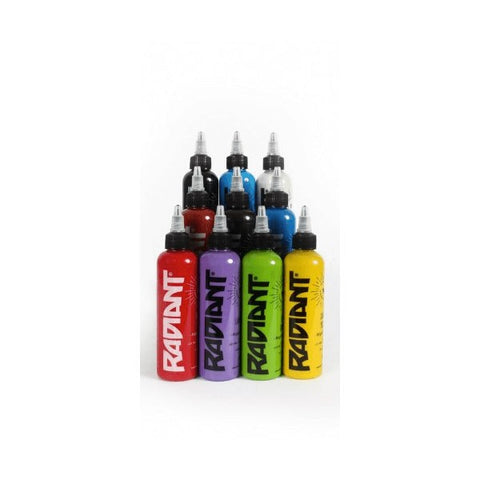 Radiant 10 Colour Set - magnumtattoosupplies
