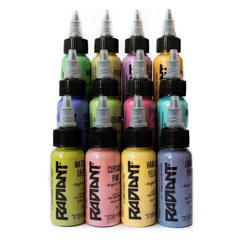 Radiant Ink - Pastel Colours - magnumtattoosupplies