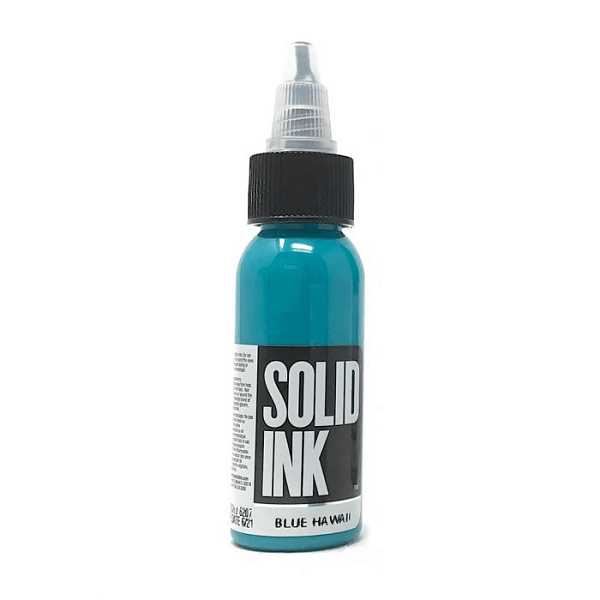 Solid Ink 1oz - Blue Hawaii - magnumtattoosupplies