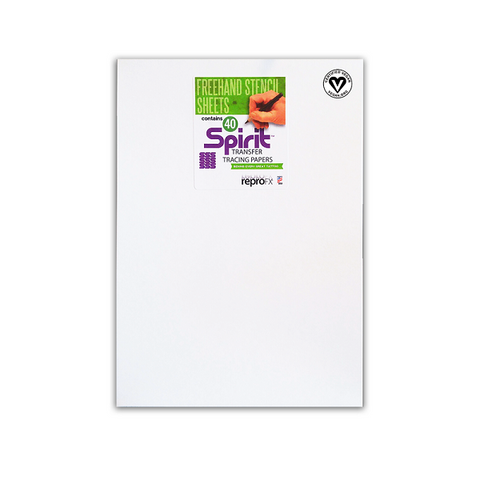 Spirit Freehand Stencil Sheets - Transfer Tracing Paper (40) - magnumtattoosupplies