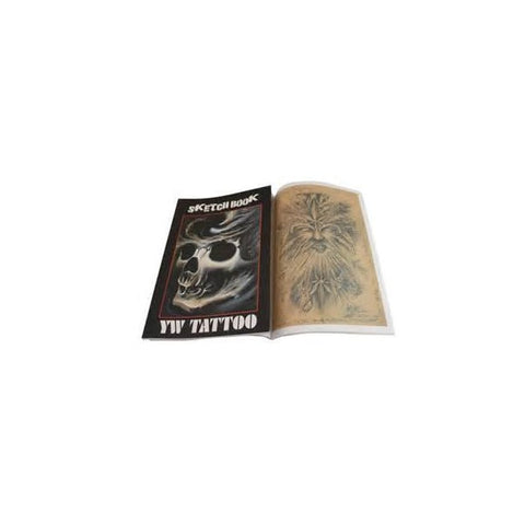 YW Tattoo Sketch Book - magnumtattoosupplies