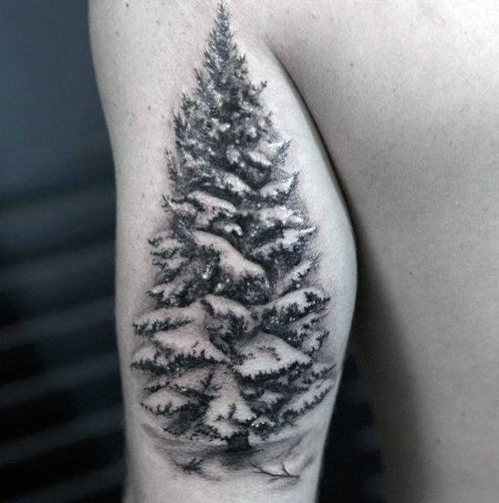 Sensational Snow Scene Tattoos | Buy White Tattoo Ink Online