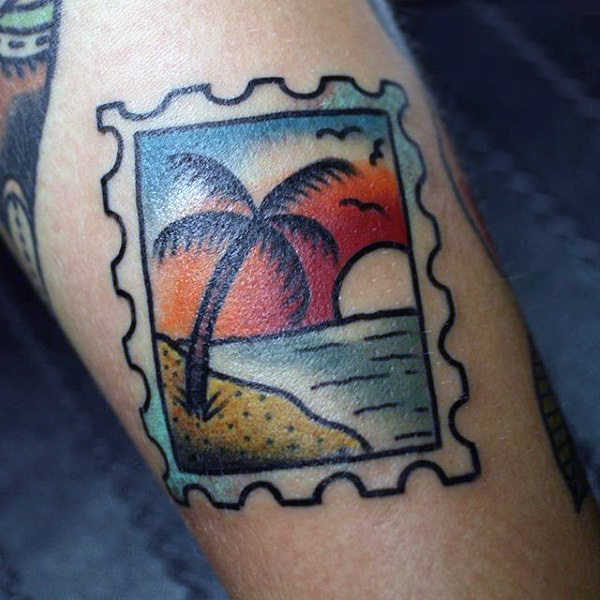 Perfect Palm Tree Tattoos | Eternal Keep it Wet