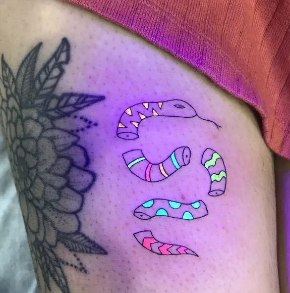 Glow in the Dark Tattoos - Kuro Sumi UV Glow Ink