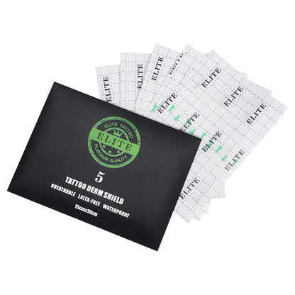Elite Premium Tattoo Derm Shield Sheets (Pack of 5)