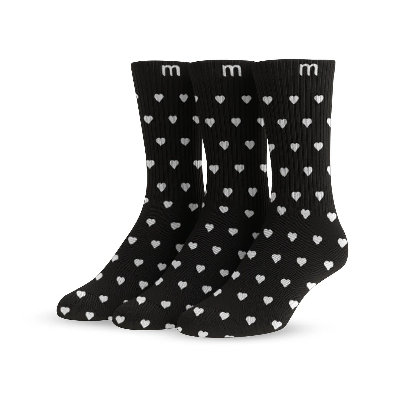Magnum Logo Crew Socks (Sizes 3-12) - magnumtattoosupplies