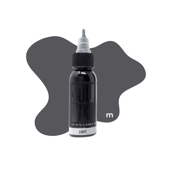 Solid Ink - 1oz Black Label Greywash Inks - magnumtattoosupplies