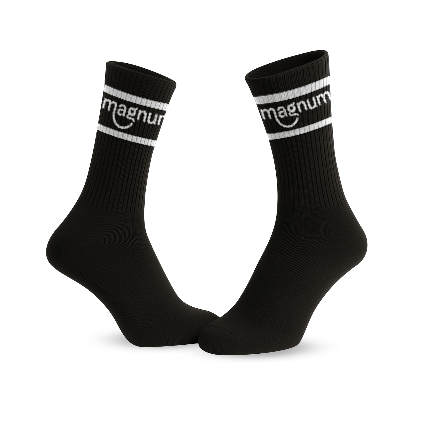 Magnum Logo Crew Socks (Sizes 3-12)