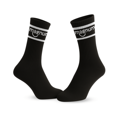 Magnum Logo Crew Socks (Sizes 3-12)