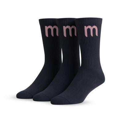 Magnum Logo Crew Socks (Sizes 3-12) - magnumtattoosupplies