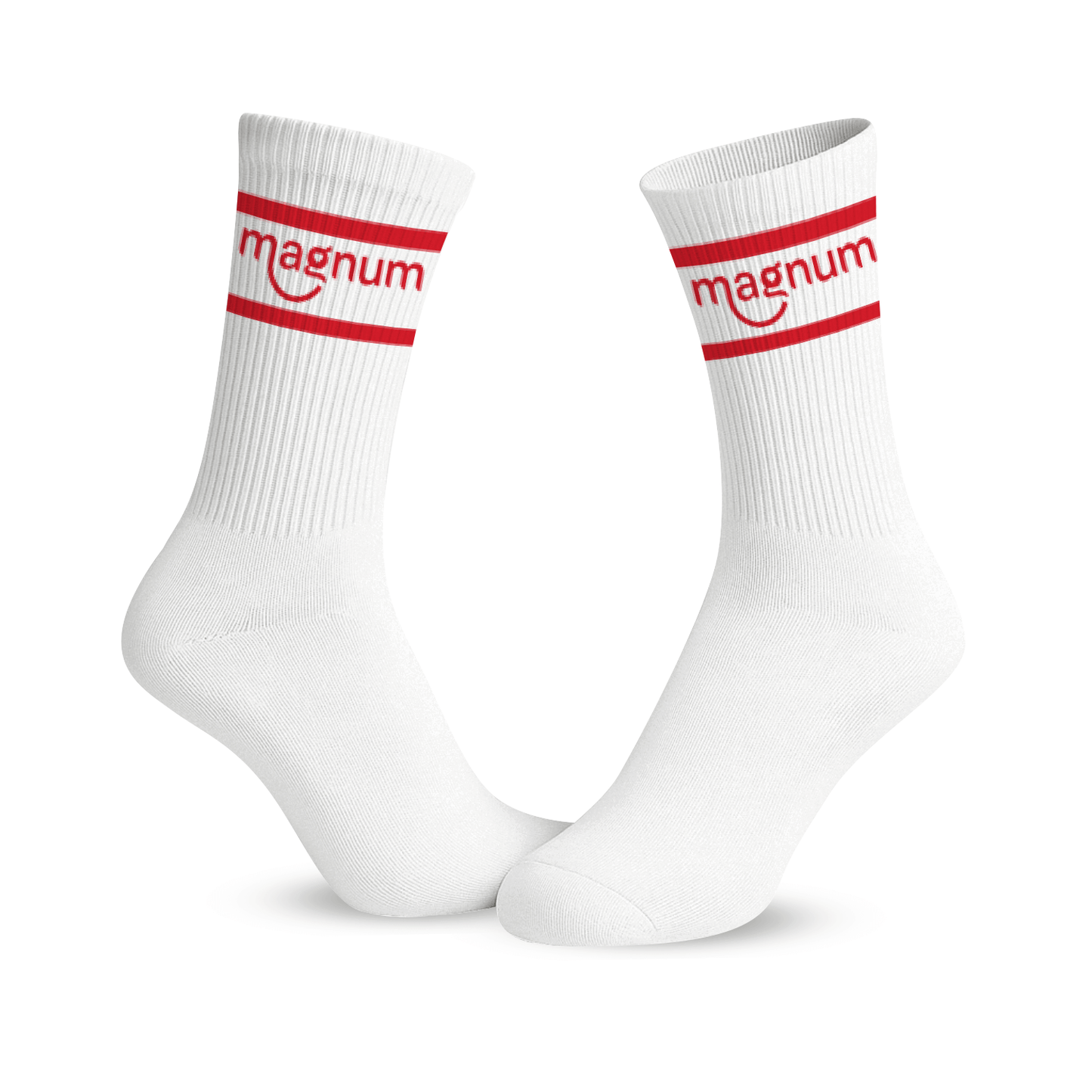 Magnum Logo Crew Socks (Sizes 3-12)